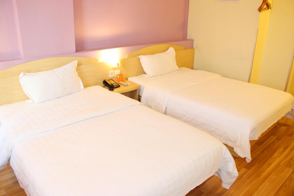 7Days Inn Guangzhou Tianhe Tianpingjia Subway Station 객실 사진