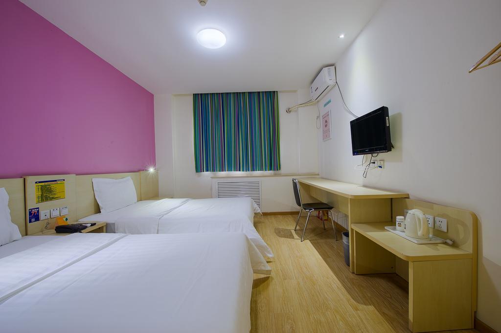 7Days Inn Guangzhou Tianhe Tianpingjia Subway Station 객실 사진
